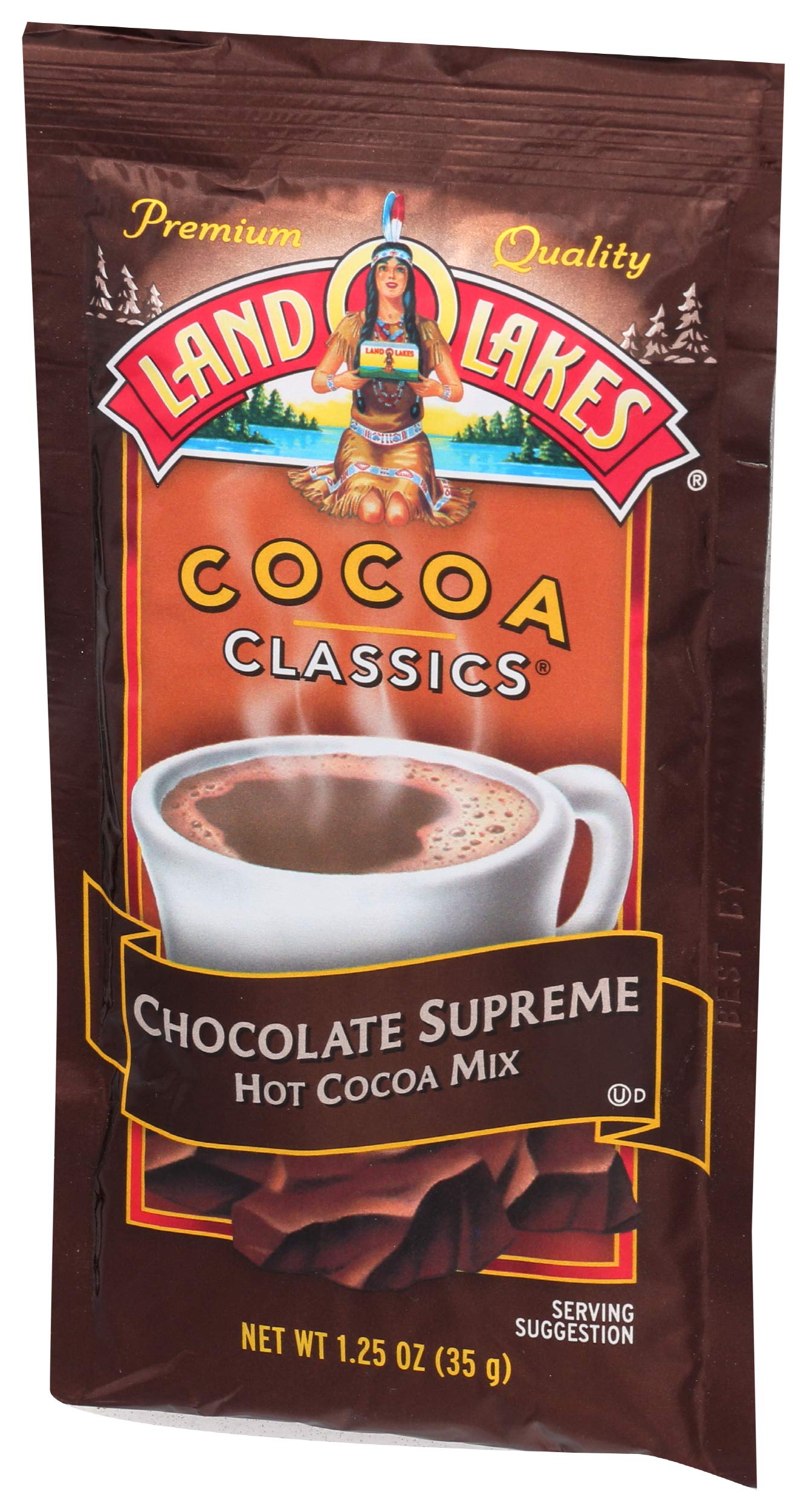 Amazon.com : Land O Lakes Chocolate Supreme Hot Cocoa Mix, 1.25